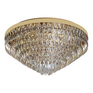 Eglo 39459 - Plafondlamp VALPARAISO 16xE14/40W/230V goudkleurig