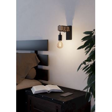 Eglo - Wandlamp 1xE27/10W/230V - FSC gecertificeerd