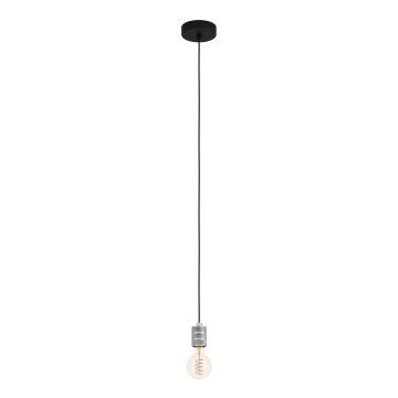 Eglo - Hanglamp aan een koord 1xE27/40W/230V chroom