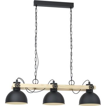 Eglo - Hanglamp aan een ketting 3xE27/28W/230V - FSC gecertificeerd