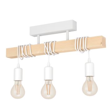 Eglo - Bevestigde hanglamp 3xE27/60W/230V - FSC gecertificeerd