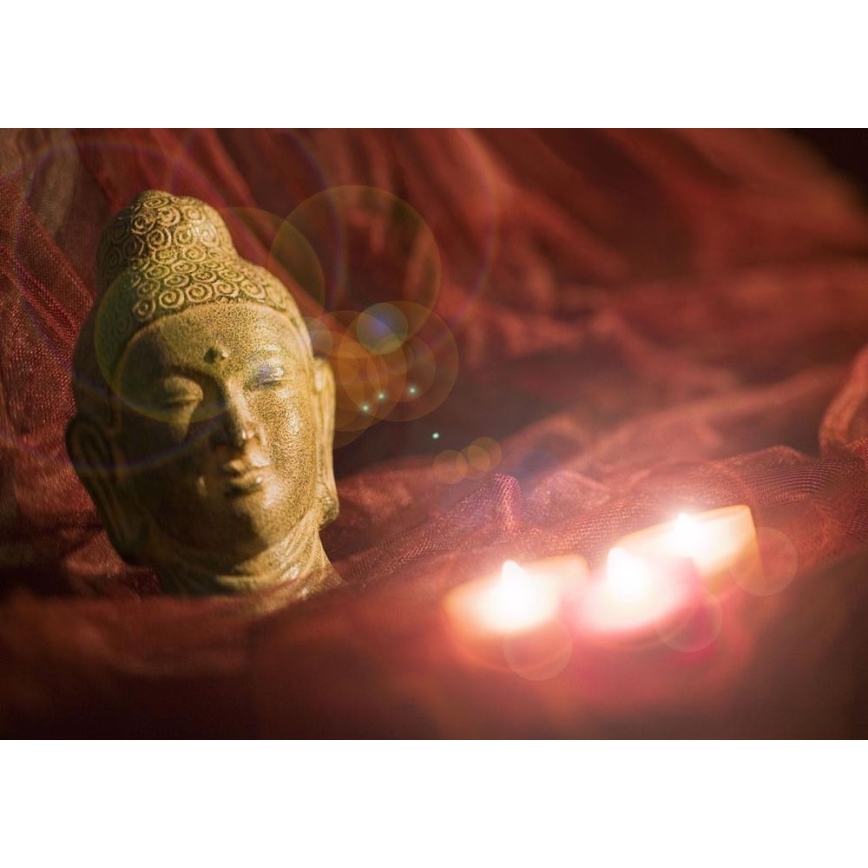 Eglo 75039 - Decoratief LED schilderij BUDDHA 3xLED/0,02W/2xAA 30x45 cm