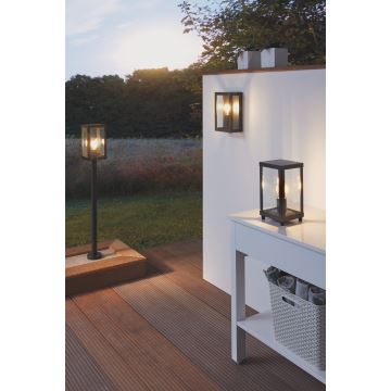 Eglo 780427 - Wandlamp voor buiten ALGECIRAS 1xE27/60W/230V IP44 zwart