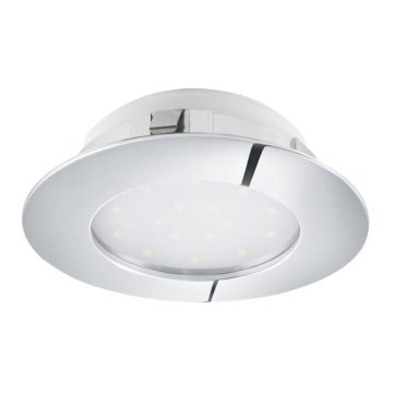 Eglo 78748 - Dimbare LED hangende plafond verlichting PINEDA LED/12W/230V chroom