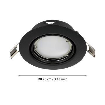 Eglo - SET 3x LED Inbouw Lamp PENETO 1xGU10/4,6W/230V