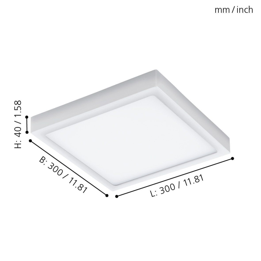 Eglo - LED Plafondverlichting voor buiten LED/22W IP44