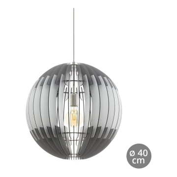 Eglo 96747 - Hanglamp OLMERO 1xE27/60W/230V