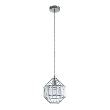 Eglo 96988 - Kristallen hanglamp PEDROLA 1xE27/60W/230V