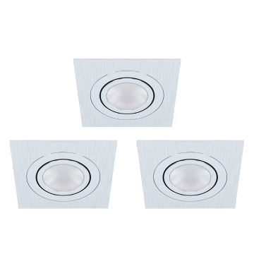 Eglo - SET 3xLED Inbouwverlichting AREITIO 3xGU10/5W/230V