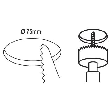 Eglo - LED Inbouwverlichting LED/2,7W/230V