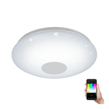 Eglo - Dimbare LED RGBW Plafond Lamp VOLTAGO-C LED/17W/230V