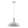 Eglo - Hanglamp aan een koord 1xE27/60W/230V diameter 40 cm zilver - FSC gecertificeerd