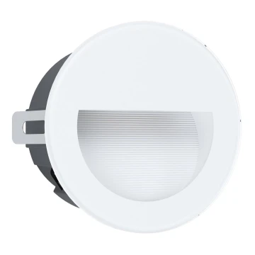 Eglo - LED Inbouw Lamp voor Buiten LED/2,5W/230V IP65 wit