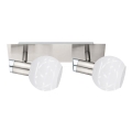 Eglo - LED spot MY CHOICE 2xE14/4W/230V chroom/wit