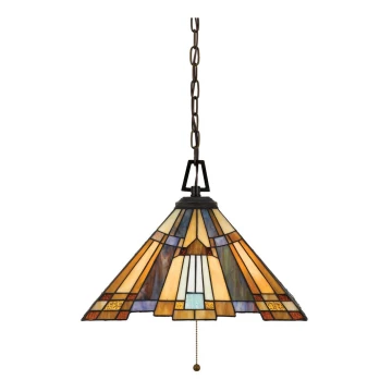 Elstead QZ-INGLENOOK-P-A - Hanglamp aan een ketting INGLENOOK 3xE27/60W/230V