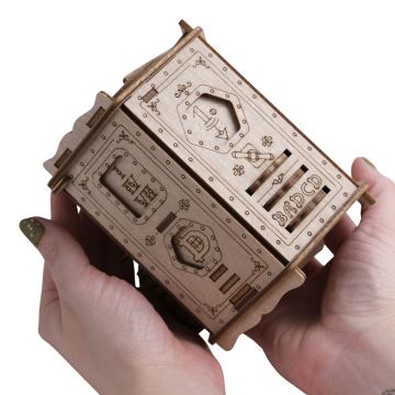 EscapeWelt - 3D houten mechanische puzzel Fort Knox Pro