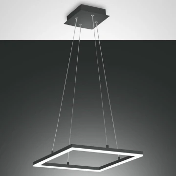 Fabas Luce 3394-40-282 - Dimbare LED hanglamp aan een koord BARD LED/39W/230V antraciet