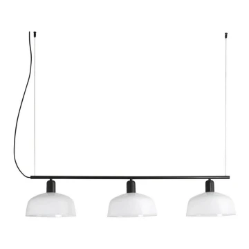 FARO 20338-119 - Hanglamp aan een koord TATAWIN 3xE27/15W/230V zwart