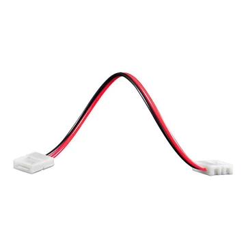 Flexibel tweezijdig hoekig connector voor 2-pin LED stroken 8 mm