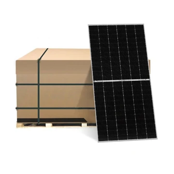 Fotovoltaïsch zonnepaneel JINKO 545Wp zilver Frame IP68 Half Cut tweezijdig - pallet 36 st.