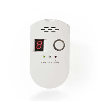 Gasdetector voor LPG, aardgas, kolengas 230V / 85dB
