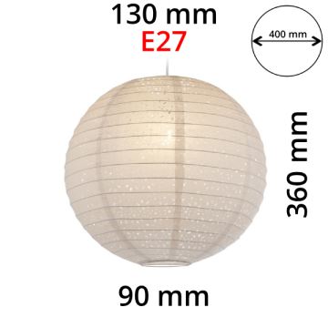 Globo - Lampenkap E27 doorsn. 40 cm