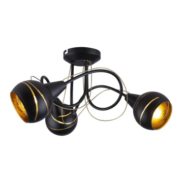 Globo 54005-3D - Opbouw plafondlamp LOMMY 3xE14/40W/230V
