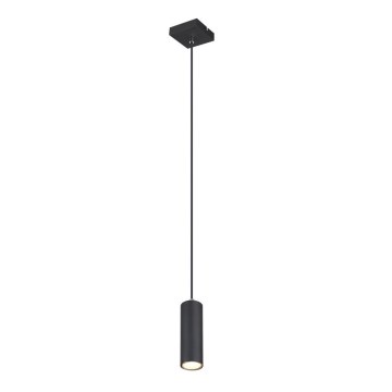 Globo - Hanglamp aan een koord 1xGU10/35W/230V zwart