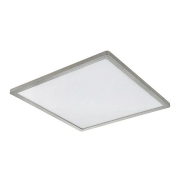 Globo - LED Dimbare badkamer plafondverlichting LED/18W/230V 29,4x29,4 cm IP44 chroom