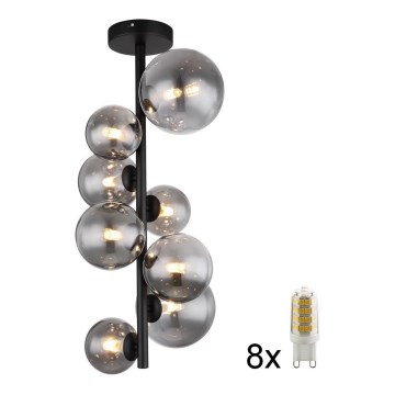 Globo - LED Hanglamp met vaste pendel 8xG9/3W/230V