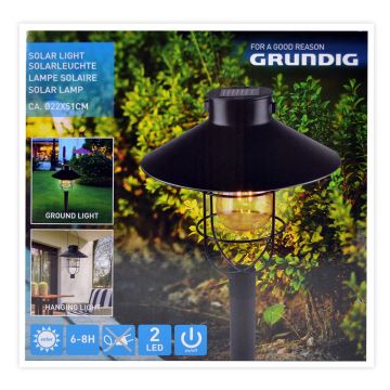 Grundig - Solar LED Lamp LED/1,2V