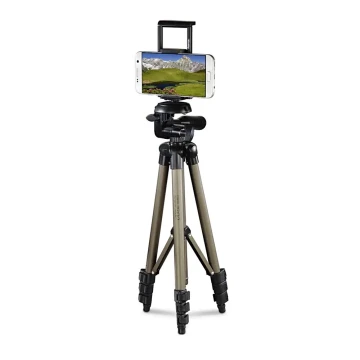 Hama - Camerastatief 106 cm + smartphonehouder