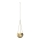 Hangende bloempot 155x20 cm goud