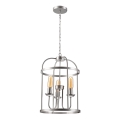 Hanglamp aan een ketting CONSTANTINE 3xE27/60W/230V chroom