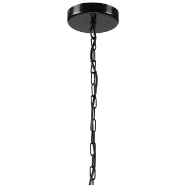 Hanglamp aan een ketting GINA 3xE27/60W/230V zwart