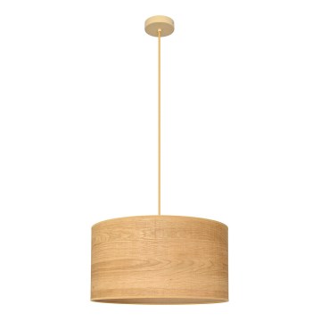 Hanglamp aan een koord ALBA 1xE27/60W/230V diameter 45 cm bruin