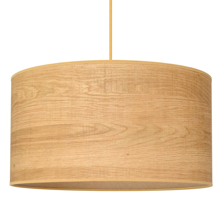 Hanglamp aan een koord ALBA 1xE27/60W/230V diameter 45 cm bruin