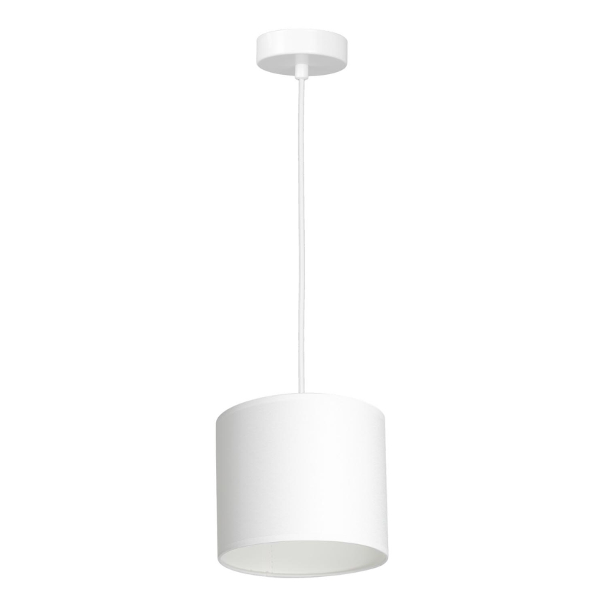 Hanglamp aan een koord ARDEN 1xE27/60W/230V diameter 18 cm wit