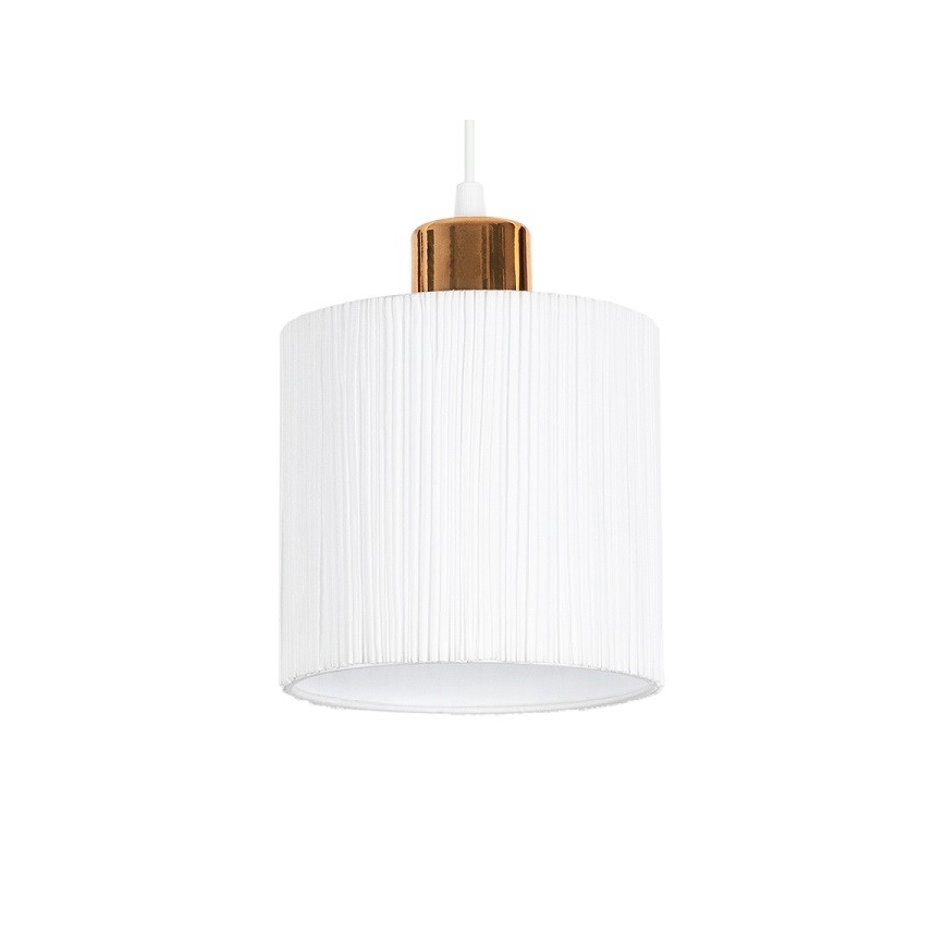 Hanglamp aan een koord BIZO 3xE27/60W/230V wit/koper