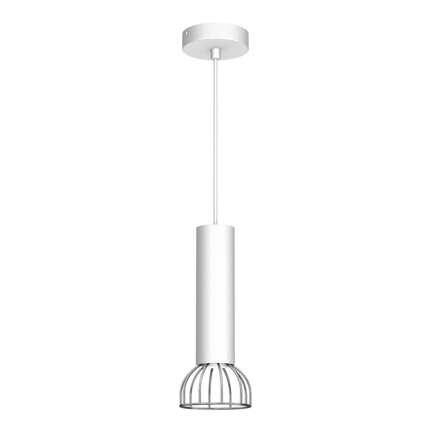 Hanglamp aan een koord DANTE 1xGU10/25W/230V zilver/glanzend chroom