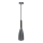 Hanglamp aan een koord FLEN 1xE27/40W/230V diameter 12 cm grijs/zwart