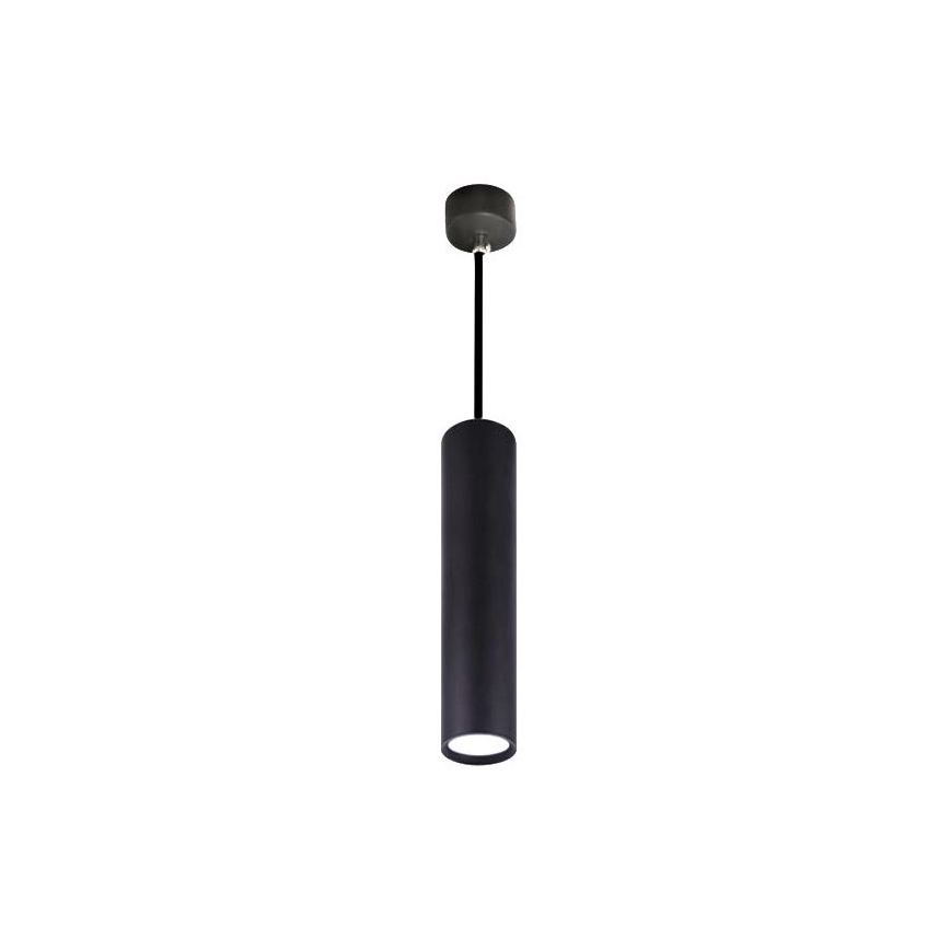 Hanglamp aan een koord KARADON 1xGU10/30W/230V 60 cm zwart