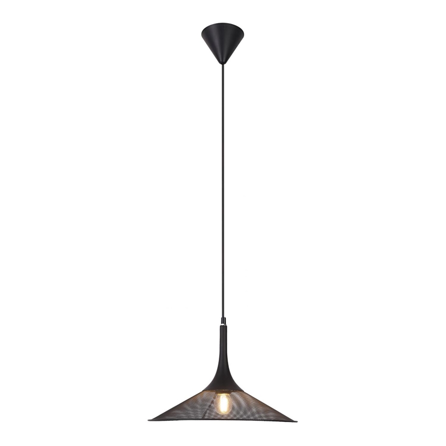 Hanglamp aan een koord KIRUNA 1xE27/40W/230V diameter 25 cm zwart