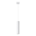 Hanglamp aan een koord LAGOS 1 1xGU10/10W/230V wit