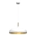 Hanglamp aan een koord LINCOLN 1xE27/60W/230V d. 45 cm wit