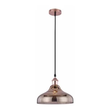 Hanglamp aan een koord OXIGEN 1xE27/15W/230V koper/roze goud