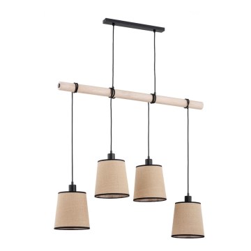 Hanglamp aan een koord REJA 4xE27/60W/230V