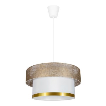 Hanglamp aan een koord RESSA 1xE27/60W/230V goud