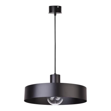 Hanglamp aan een koord RIF 1xE27/60W/230V d. 35 cm zwart