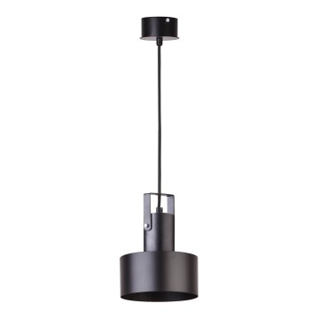 Hanglamp aan een koord RIF 1xE27/60W/230V zwart